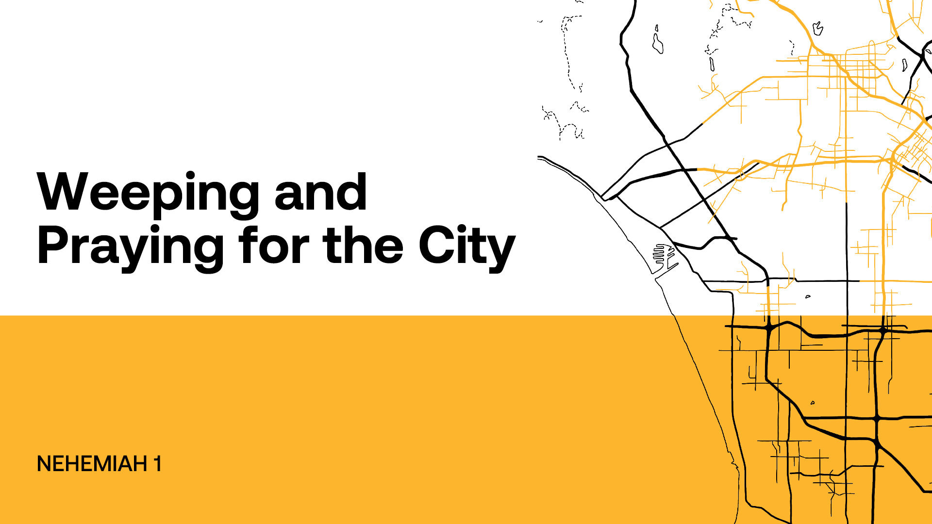 Weeping and Praying for the City